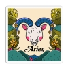 Girls Printing House Sticker: Zodiac Sign — Aries cover image
