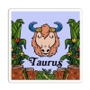 Girls Printing House Sticker: Zodiac Sign — Taurus cover image