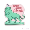 Such Good Birds Sticker: Chicago Art Institue Lion cover image