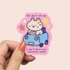 Wanderella Sticker: Plz Don't Hit Me — I Don't Know How Insurance Works cover image