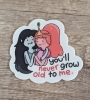 Sadsquatch Sticker: Adventure Time — Bubbline: You'll Never Grow Old to Me. cover image