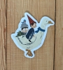 Sadsquatch Sticker: Over the Garden Wall — Gooseback Ride cover image