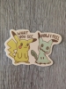 Sadsquatch Sticker: Pokemon — Pikachu & Mimikyu: What You See / How I Feel cover image