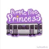 Such Good Birds Sticker: Purple Line Princess cover image