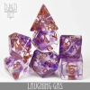 DND Dice: 7-Die Set (Resin) — Laughing Gas cover image