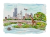 Rachel Reynolds Art Print 8x10: Lincoln Park Zoo cover image