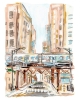 Rachel Reynolds Art Print 8x10: The L Train cover image