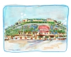 Rachel Reynolds Art Print 8x10: Wrigley Field cover image