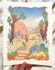 Natalie Andrewson Risograph 8.5x11: Desert Dreams cover image
