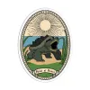 Girls Printing House Sticker: Cryptids XIX — Beast of Busco cover image