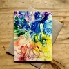 AbstractbyRabrams Greeting Card: Whimsy Rainbow cover image