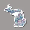 AbstractbyRabrams State Sticker: Michigan (Transgender) cover image