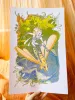 coralroot Risograph 11x17: Sphinx Moth Fairy cover image