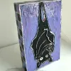 JC Artist Studio Wood Block 5x3: Hanging Bat cover image