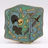 Strike Gently Enamel Pin: Gelatinous Cube cover image