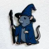 Strike Gently Enamel Pin: Mouse Mage cover image