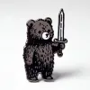 Strike Gently Enamel Pin: Murder Bear cover image