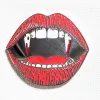 Strike Gently Enamel Pin: Vampire Teeth cover image