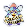 Kitty with a Cupcake Sticker: Always Watching cover image