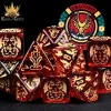 DND Dice: King of Crits 11-Die Set (Resin) — Draconic Descent cover image