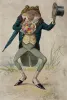 Rock Paper Scissors Wall Art 8x10: George Hope Tait — Toad in Morning Dress (1900) cover image