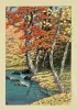 Rock Paper Scissors Wall Art 11x14: Kawase Hasui — Autumn in Oirase cover image
