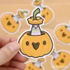 Such Good Birds Sticker: Halloween Pigeon Pumpkin cover image