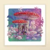 Nimasprout Art Print 5x5: Amanita Crystal Manor cover image