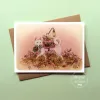 Nimasprout Greeting Card: Shiba (Cream) cover image