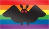 Flags For Good Sticker: Mothman Pride cover image